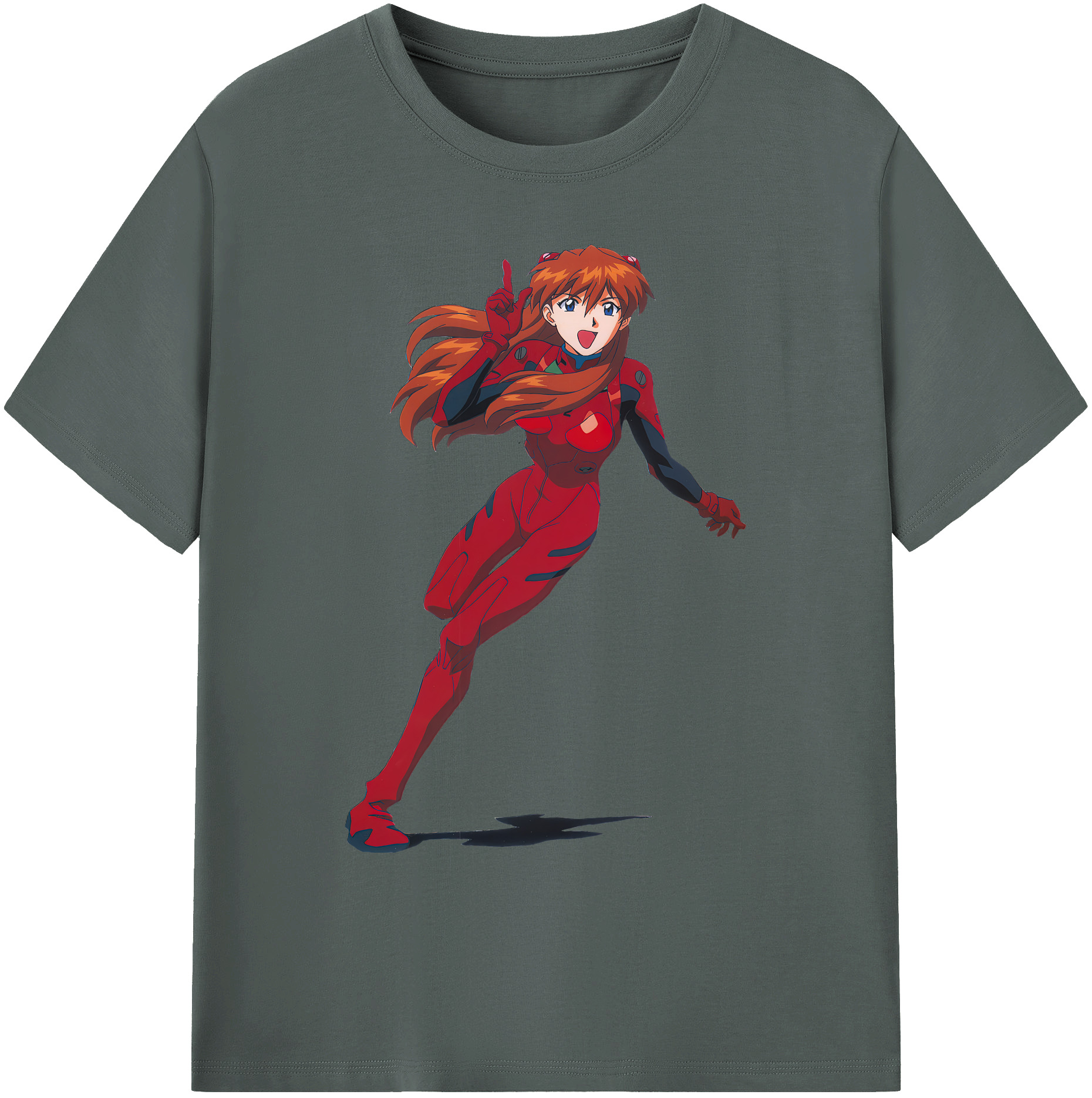 （画像用） EVA 新世紀エヴァンゲリオン 綿100％ メンズ半袖Tシャツ｜肌触りやわらか＆通気性